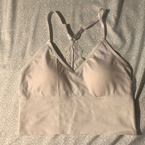 Marilyn Monroe Intimates Women's Sexy Bralette with Lacey Racer Back (2 Bras)